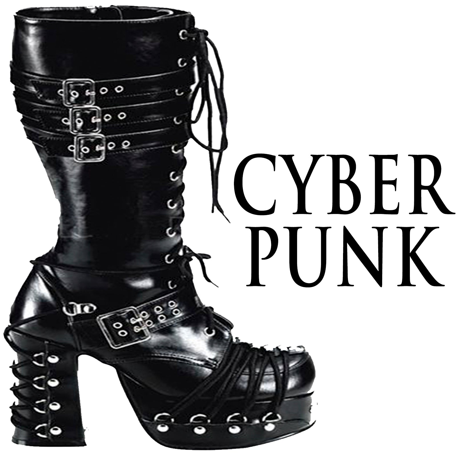 Cyberpunk Female Boots