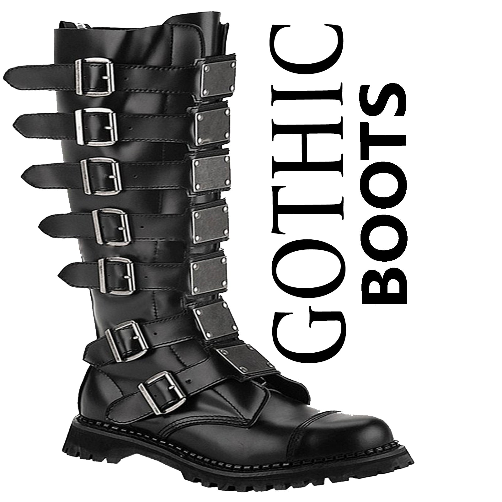 Gothic Male Boots