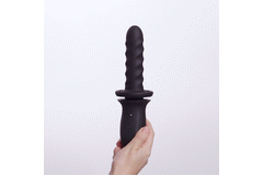 Nexus – Ascend Thrusting & Rotating Massager – Black
