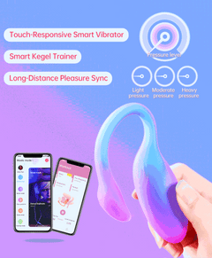 Magic Motion - Magic Flamingo Max Vibrating Egg - Blue