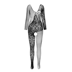 Passion - BS107 Bodystocking - Black