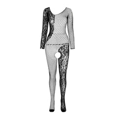 Passion - BS107 Bodystocking - Black
