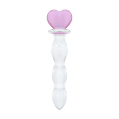 Gildo - No. 35 Glass Dildo Heart Shape - 18.8 cm