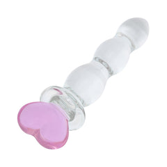 Gildo - No. 35 Glass Dildo Heart Shape - 18.8 cm