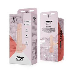Real Fantasy - Troy Dildo Moveable Skin - 25cm