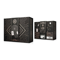 Rosy Gold – C-Shape Vibrator with Luxury Charging Case – Black