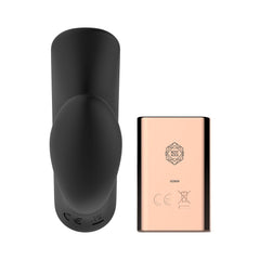 Rosy Gold – Wearable Vibrator with Luxury Charging Case – Black