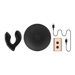 Rosy Gold – Wearable Vibrator with Luxury Charging Case – Black