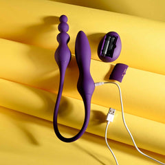 Playboy - This & That Double Vibrator - Purple