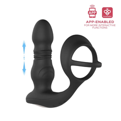 HoneyPlayBox – Cyrus Thrusting Prostate Vibrator – Black