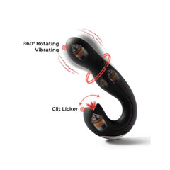 HoneyPlayBox – JOI Pro Dual Vibrator – Black