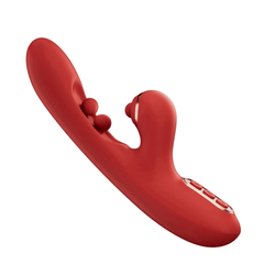 HoneyPlayBox – Tickler Wiggling Tapping Vibrator – Red