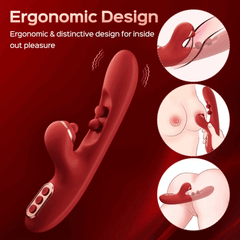 HoneyPlayBox – Tickler Wiggling Tapping Vibrator – Red