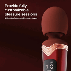 HoneyPlayBox – Stormi Heating Wand Vibrator – Red