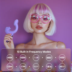 Magic Motion – Magic Ponder Vibrator with Lick & G-Spot Function – Purple