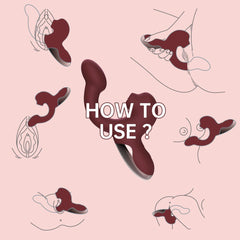 Magic Motion – Magic Ponder Vibrator with Lick & G-Spot Function – Red