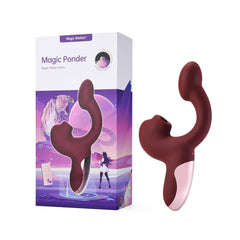 Magic Motion – Magic Ponder Vibrator with Lick & G-Spot Function – Red