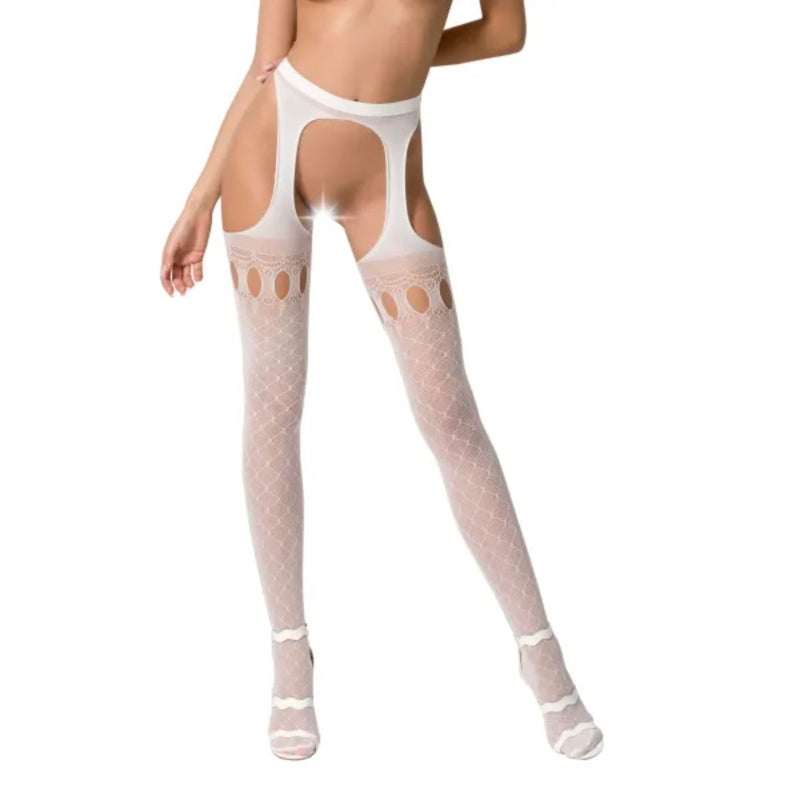 Passion - S024 Strip Pants - White