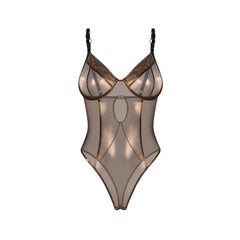 Obsessive – Soranna Crotchless Teddy – Brown