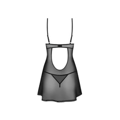 Obsessive – Euridia Chemise & Tanga – Black