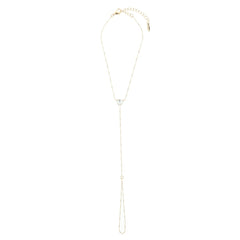 Otazu - Love Anklet Crystal Heart - Transparent