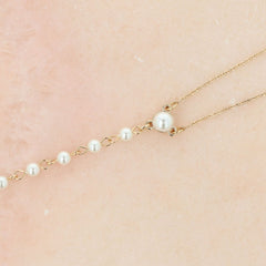 Otazu - Pearl Anklet Anklet - Cream