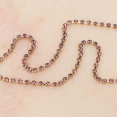Otazu - Belly Chain Crystal - Amethyst