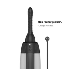 Nexus – Automatic Rotating 360° Anal Douche – Black