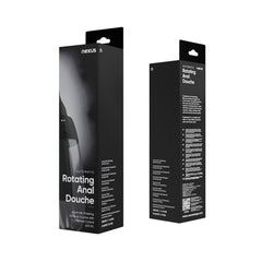 Nexus – Automatic Rotating 360° Anal Douche – Black