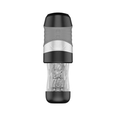 Nexus – Alpha Surge Masturbator with Rotation & Suction – Black