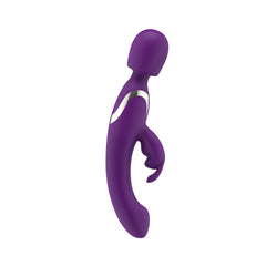 Easytoys Vibe - 2 in 1 Wand Vibrator - Purple