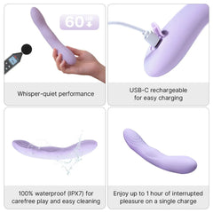 Svakom - Selena Heated Vibrator - Lavender