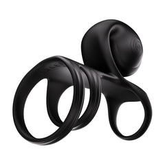 SVibe - Jovi Arc Couples Ring - Black