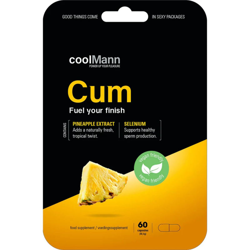 CoolMann - Cum Food Supplement - Pineapple 60 pcs