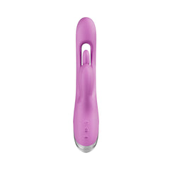 Good Vibes Only - Rabbit Vibrator Moving Finger - Purple