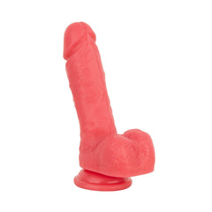EasyToys Dildo - With Balls Pink - 17,5 cm