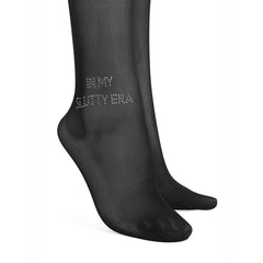 Obsessive - Norless Era Crotchless Tights - Black