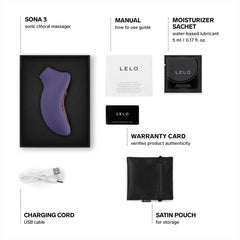LELO - SONA 3 Clitoral Stimulator - Cyber Purple