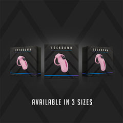 LOCKDOWN - Chastity Cage Small - Pink