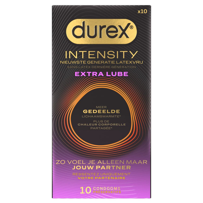 Durex - Intensity Condoms Extra Lube - 10 Pieces