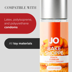 JO - Bake Shoppe Peach Cobbler Lubricant - 60ml