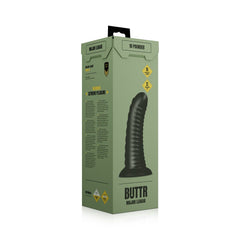 BUTTR - Double Ribbed Butt Plug - 26cm