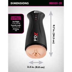 PDX Elite - Fuck-Gasm Stroker - Black