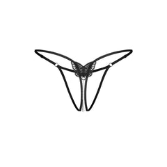Obsessive - Isseme Crotchless Thong - Black