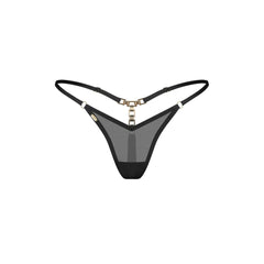 Obsessive - Lopelly Thong - Black