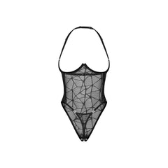 Obsessive - Olianna Crotchless Teddy - Black