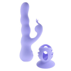 Evolved - Wiggly Bunny Rabbit Vibrator - Purple