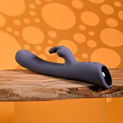 Evolved - Poppin Good Time Rabbit Vibrator - Purple