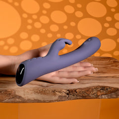 Evolved - Poppin Good Time Rabbit Vibrator - Purple