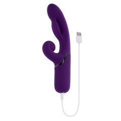 Evolved - Pleasure Puff Rabbit Vibrator - Purple